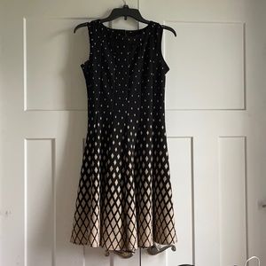 Haani Black/Tan Dress